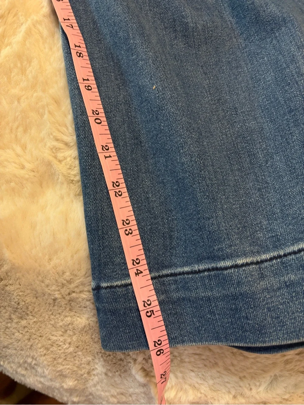 Maeve Anthropologie The Colette Jeans 27 Wide Leg Crop Patch Pocket Blue